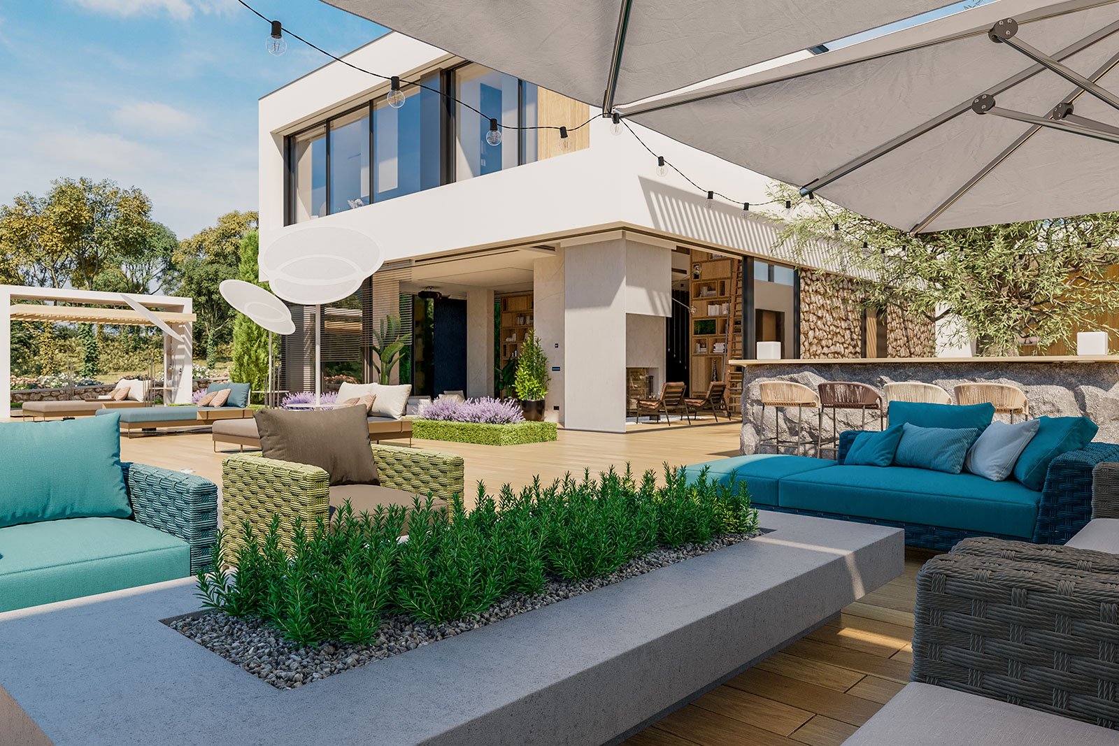 Butik Villa İnşaat Yapımı ve Mimari Dekorasyon